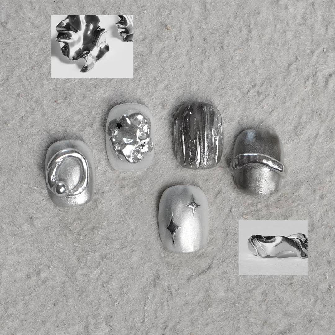 MONGLE EMBO WHITE/CLEAR GEL SET