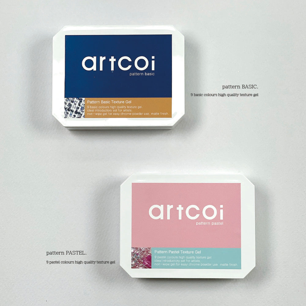 ARTCOI PATTERN TEXTURE GEL PALETTE - 2 TYPES