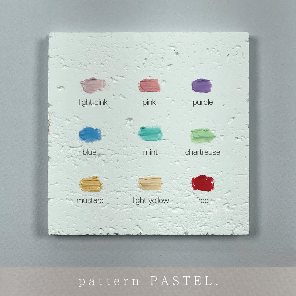 ARTCOI PATTERN TEXTURE GEL PALETTE - 2 TYPES