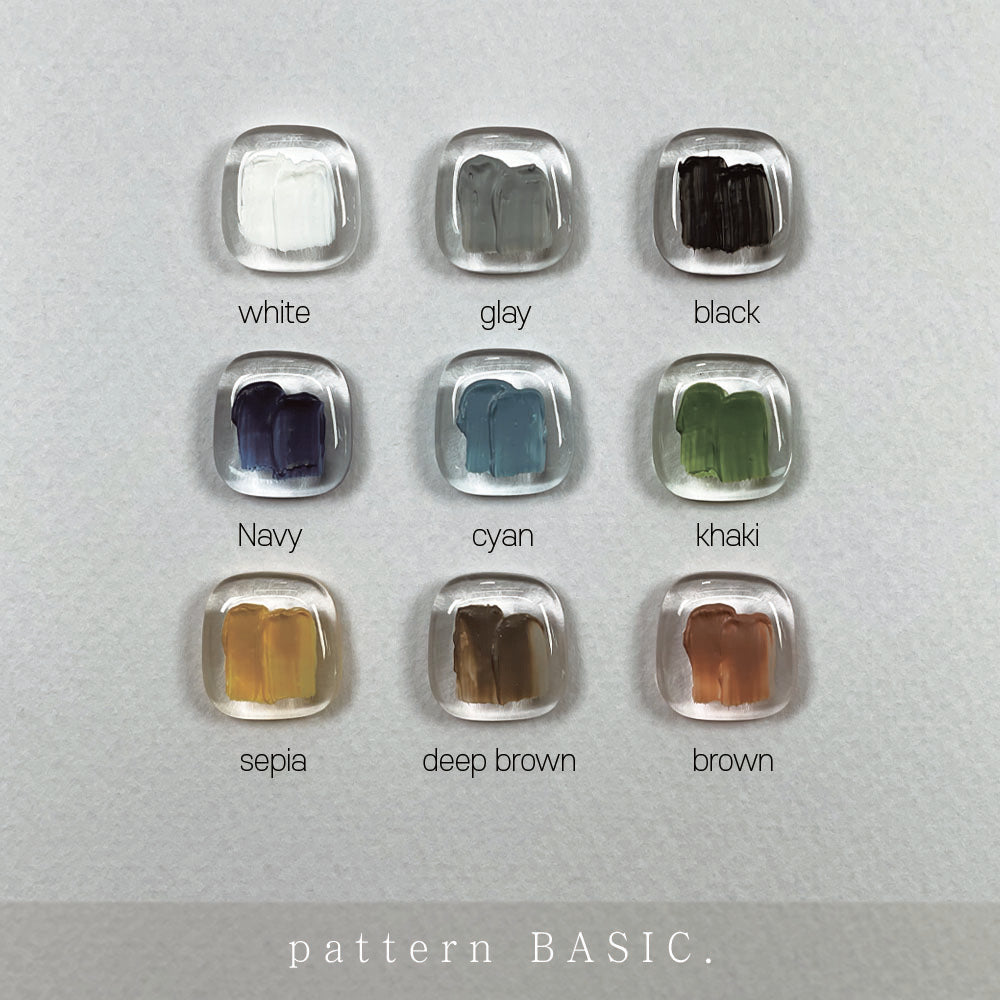ARTCOI PATTERN TEXTURE GEL PALETTE - 2 TYPES