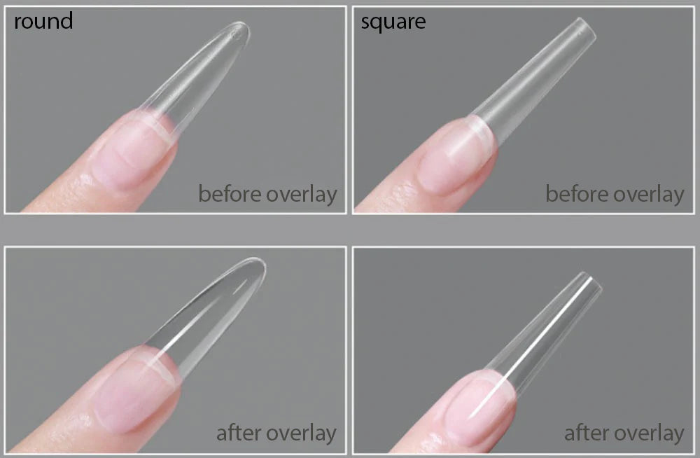 STRAIGHT NAIL TIPS (SQUARE/ROUND)