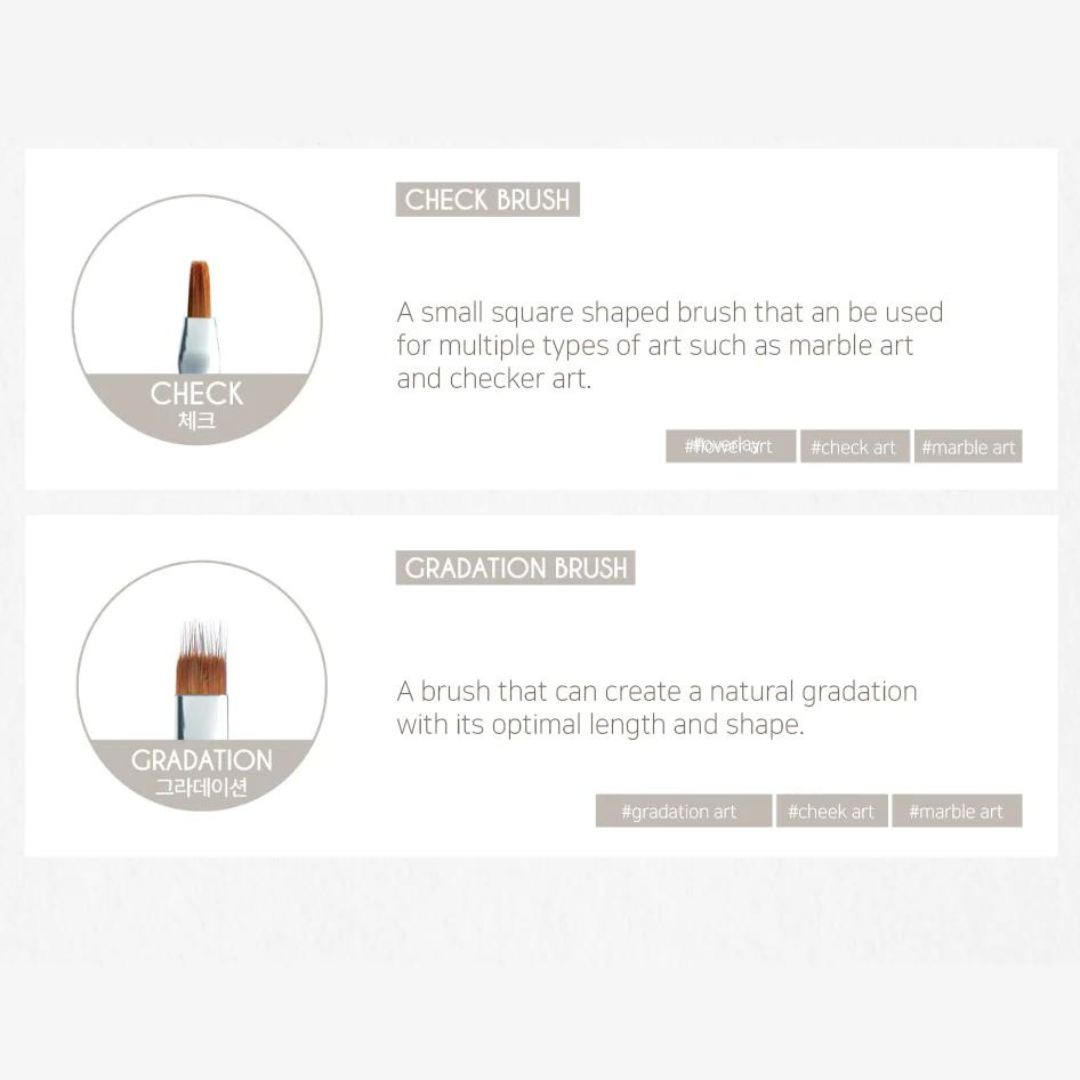 DGEL X JINI - IT'S JINI NAIL BRUSH SET