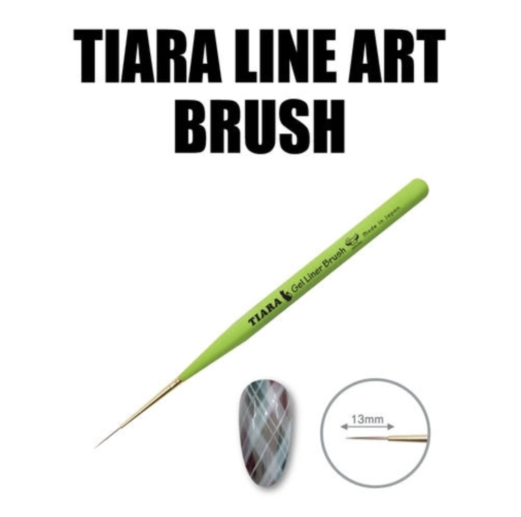 TIARA LINE NAIL ART BRUSH 13MM
