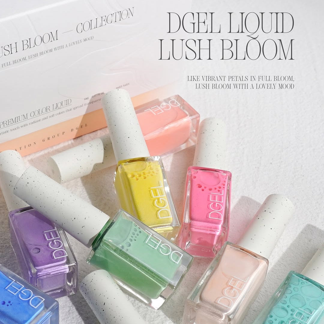 DGEL Liquid Lush Bloom Collection (9 colours + drop blur)