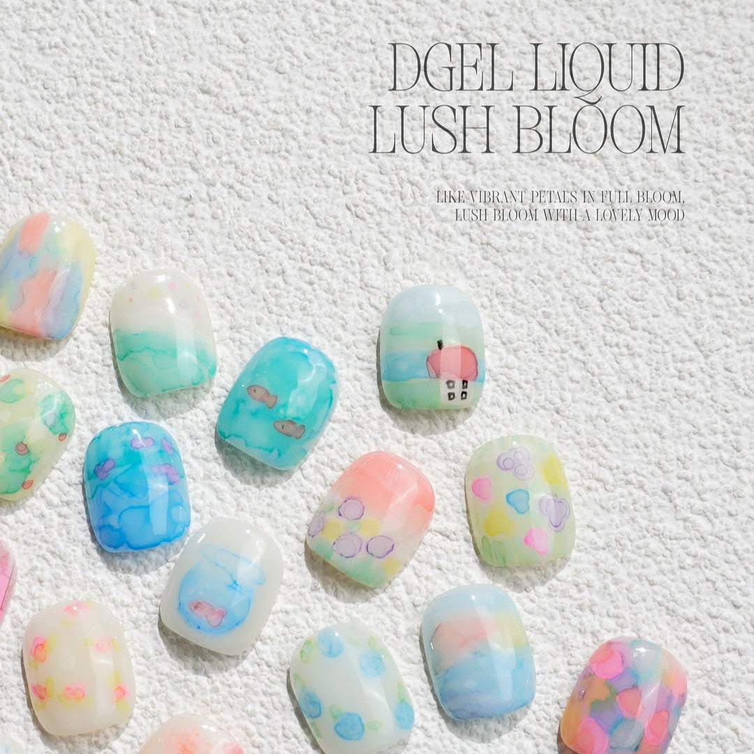 DGEL Liquid Lush Bloom Collection (9 colours + drop blur)