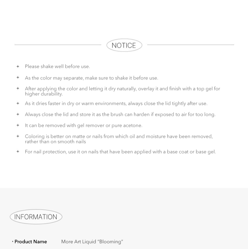 ART LIQUID BLOOMING COLLECTION