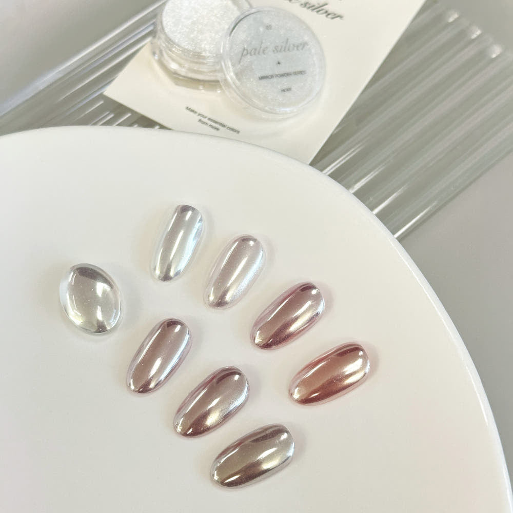 PALE SILVER CHROME POWDER