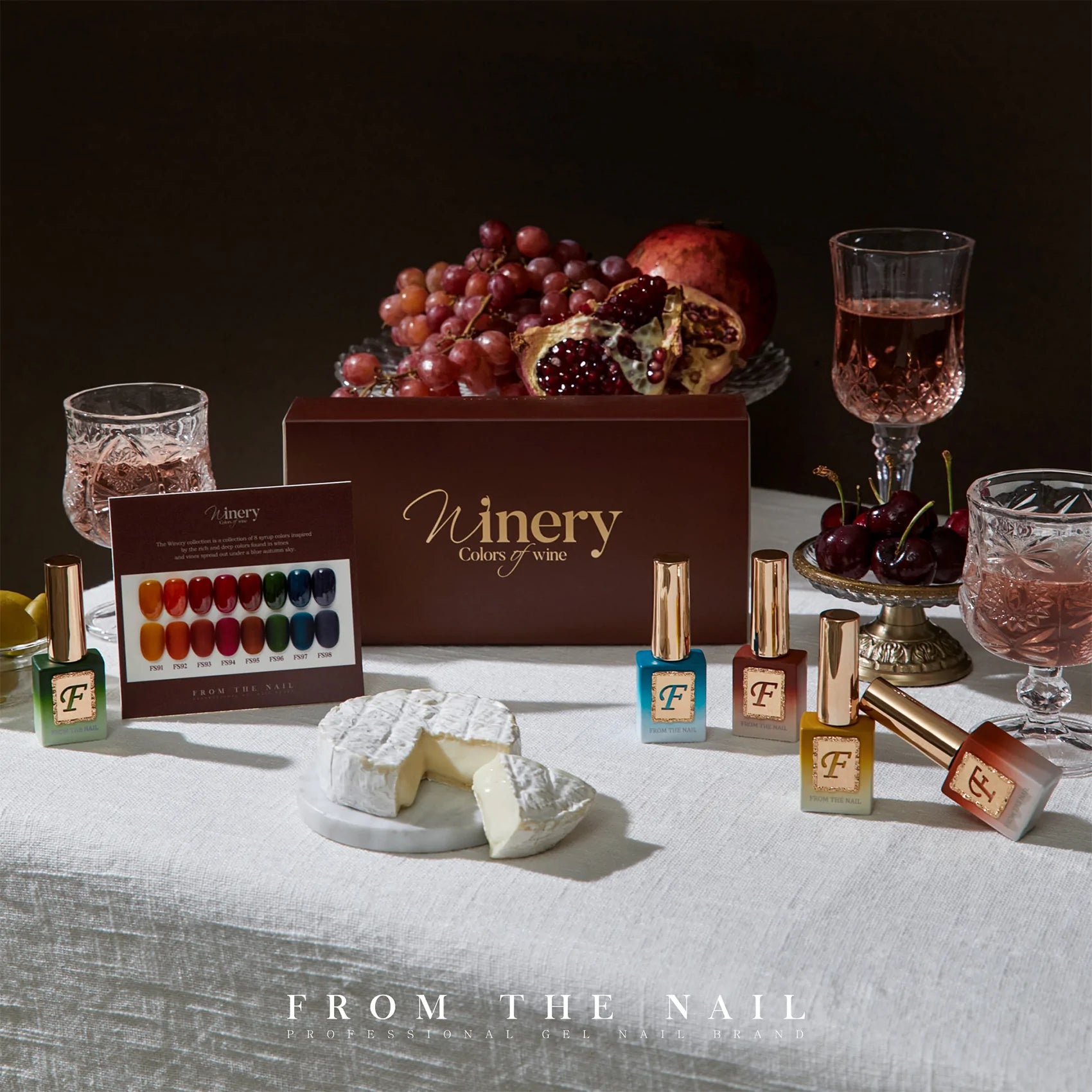 F Gel Winery Collection - 8 Syrup Color Set