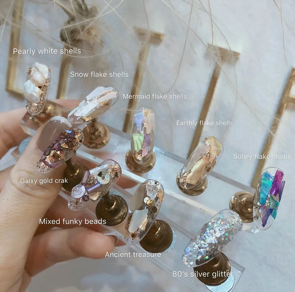 MERMAID FLAKE SHELLS