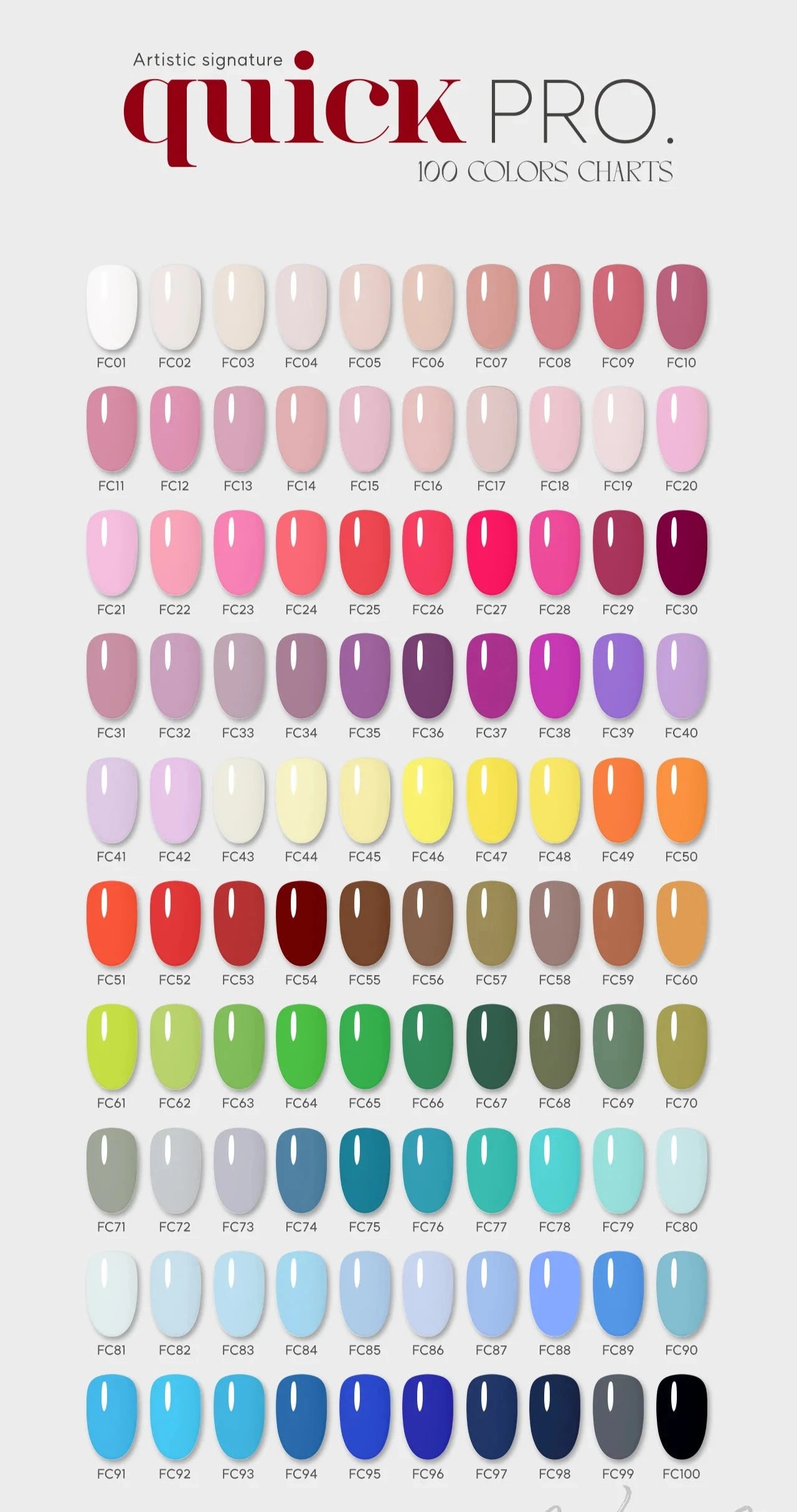 ARTISTIC SIGNATURE QUICK PRO INDIVIDUAL BOTTLES (NON-WIPE)