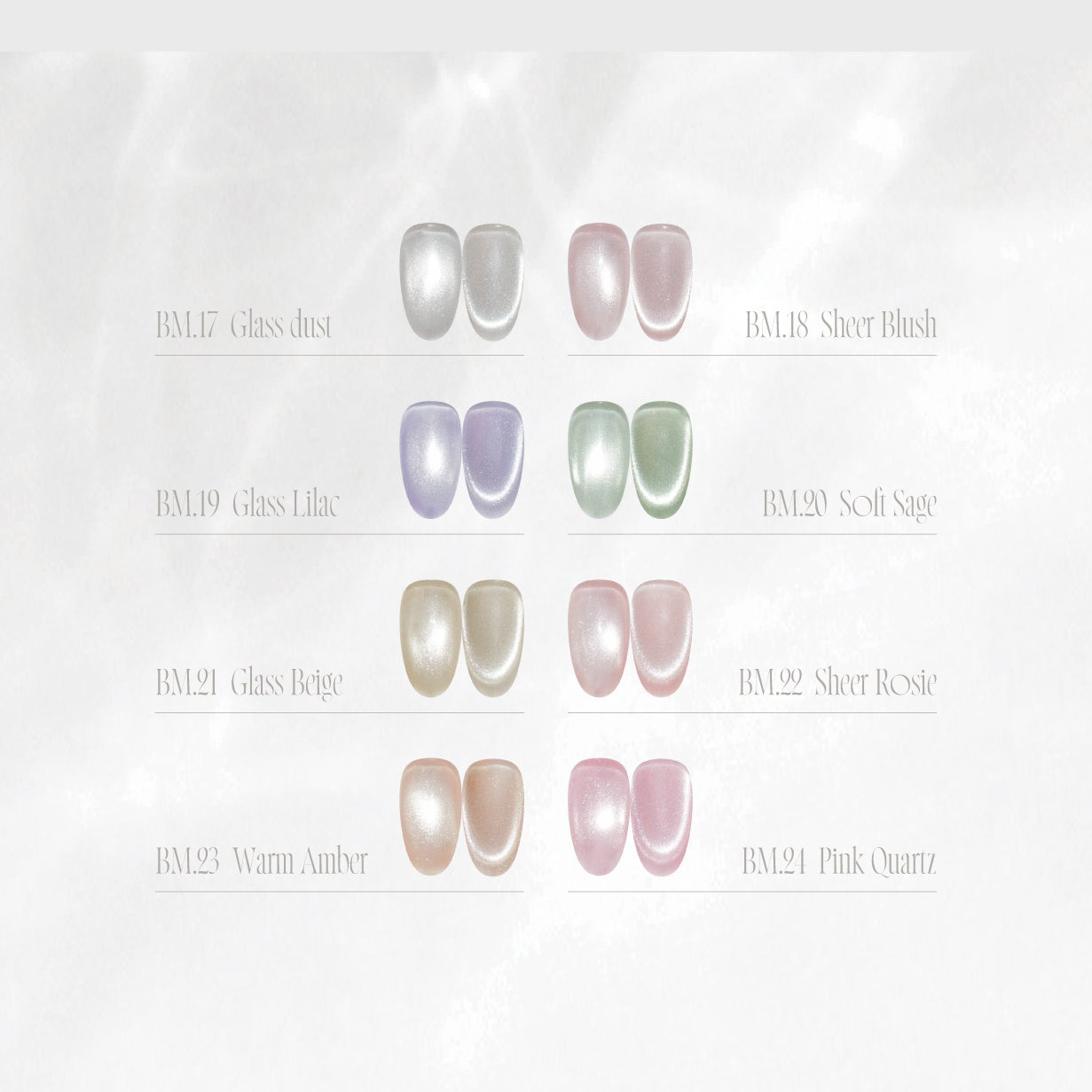 SHEER GLASS COLLECTION