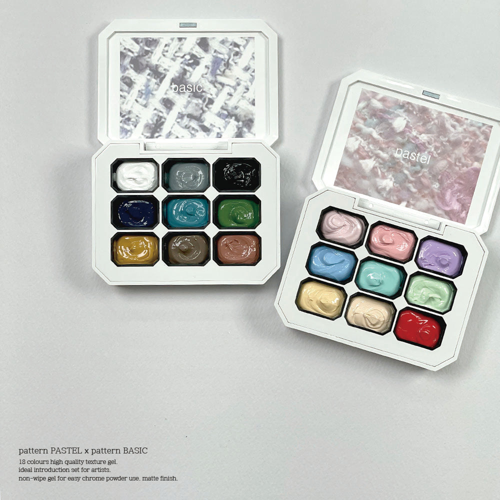ARTCOI PATTERN TEXTURE GEL PALETTE - 2 TYPES