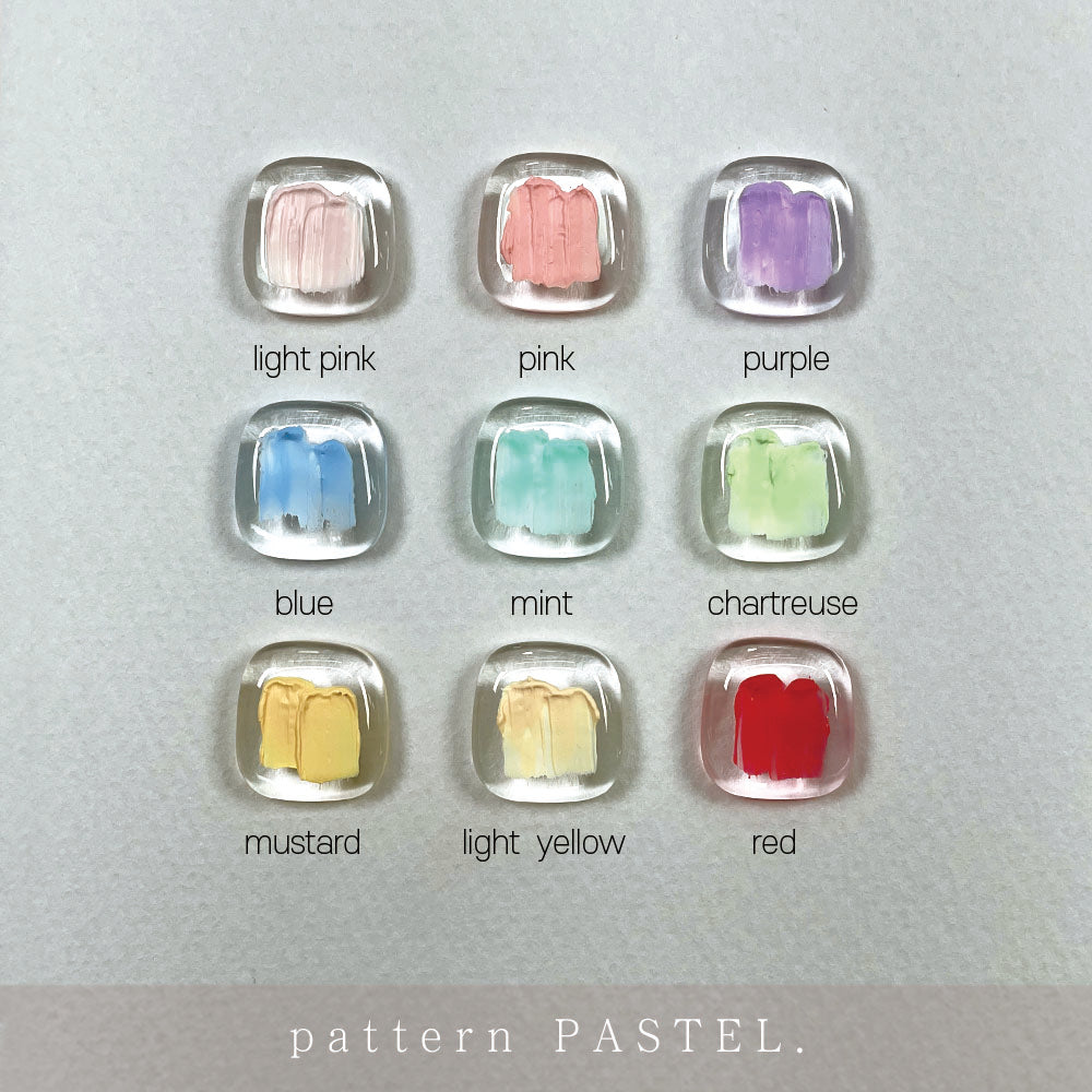 ARTCOI PATTERN TEXTURE GEL PALETTE - 2 TYPES