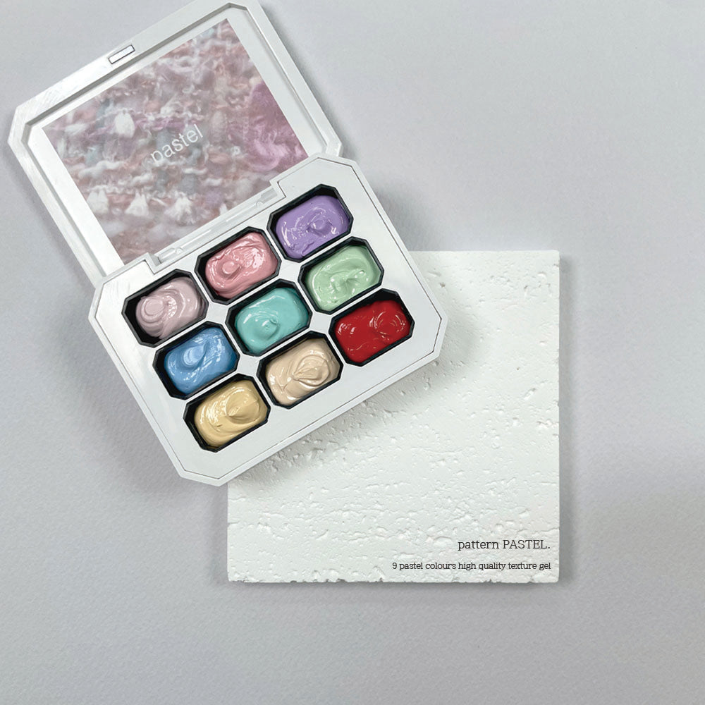 ARTCOI PATTERN TEXTURE GEL PALETTE - 2 TYPES