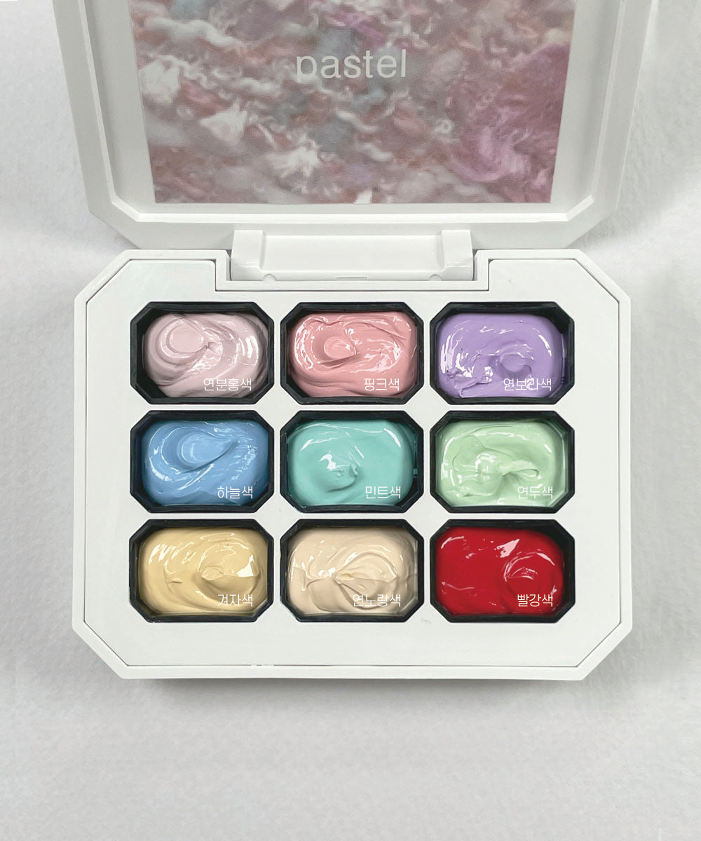 ARTCOI PATTERN TEXTURE GEL PALETTE - 2 TYPES