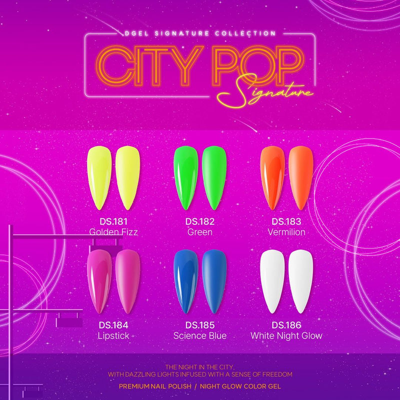 CITY POP COLLECTION (GLOW IN THE DARK)