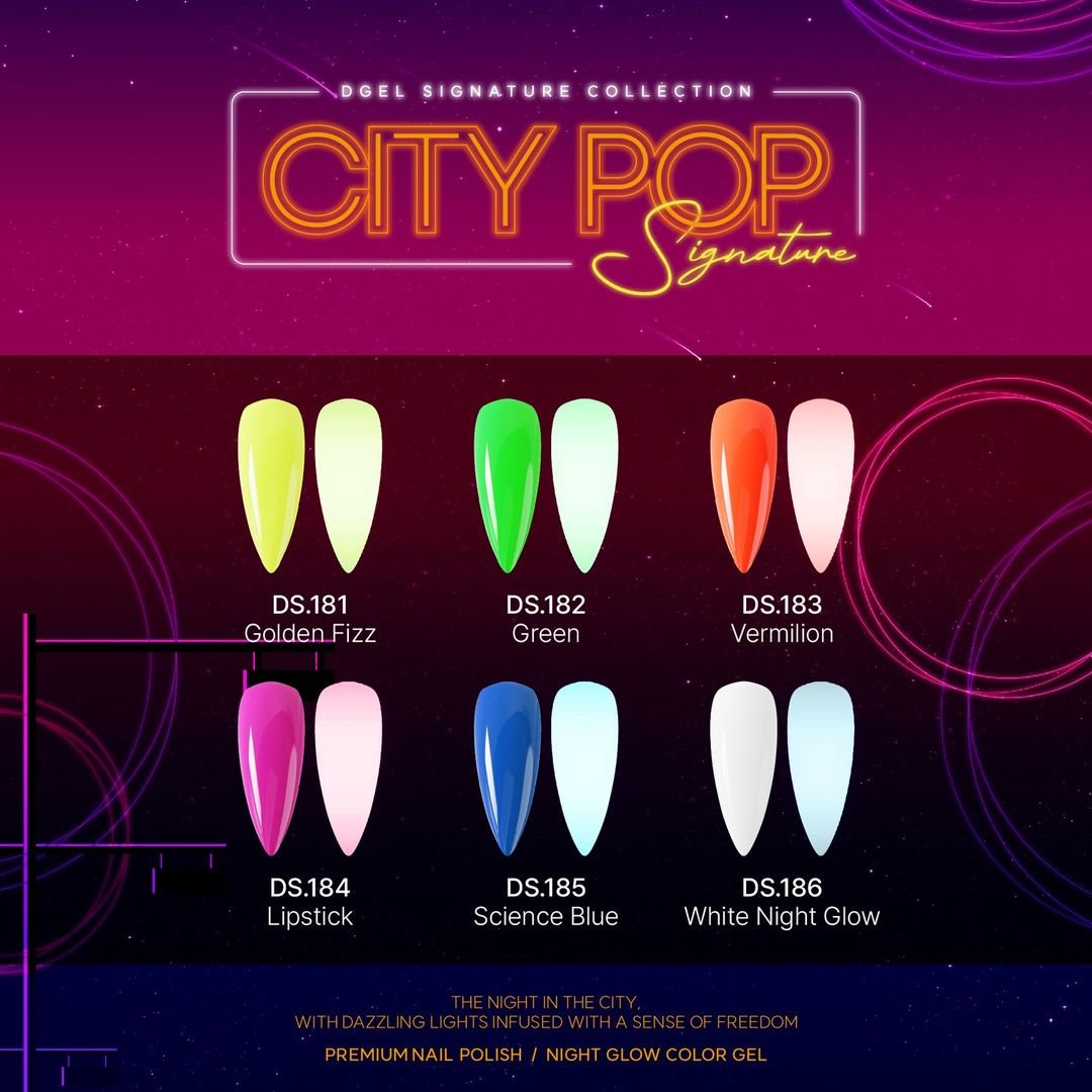 CITY POP COLLECTION (GLOW IN THE DARK)