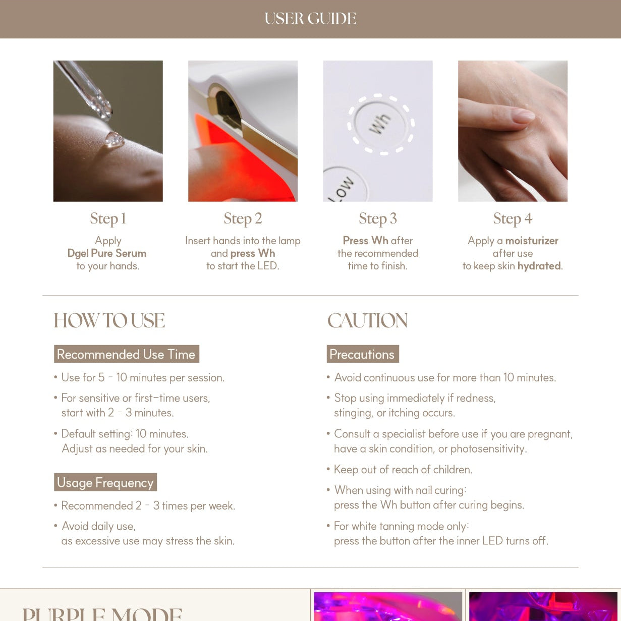 DGEL Nail Artist LED Lamp | A TIPS NAILS