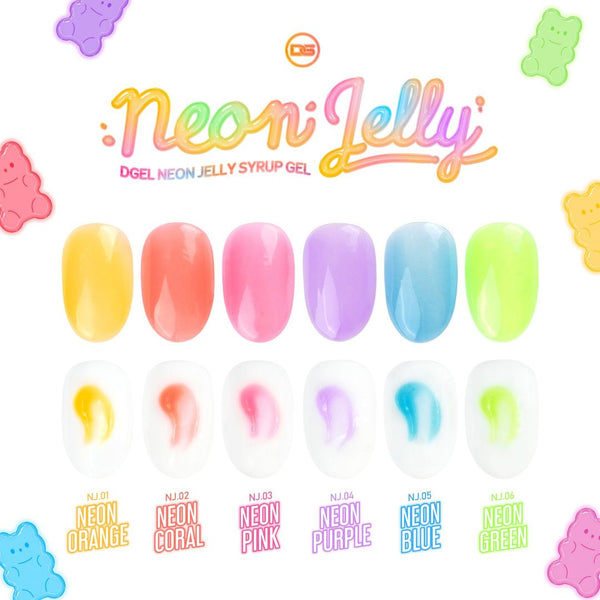 NEON JELLY COLLECTION - GLOW IN THE DARK