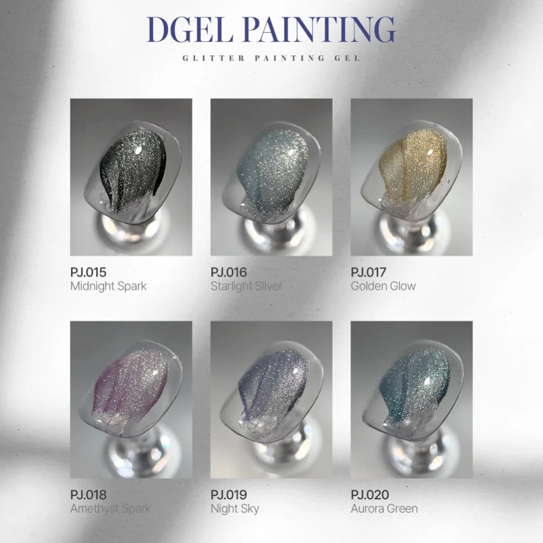 PAINTING GEL - MAGNETIC GLITTER