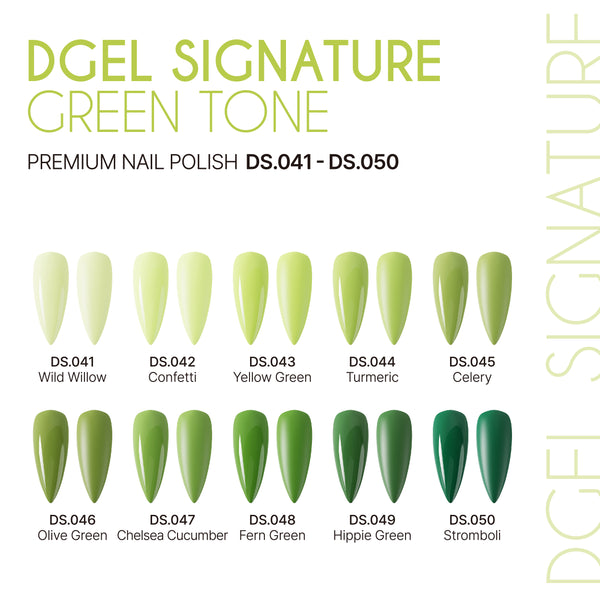 SIGNATURE COLOUR GEL DS.043 - YELLOW GREEN