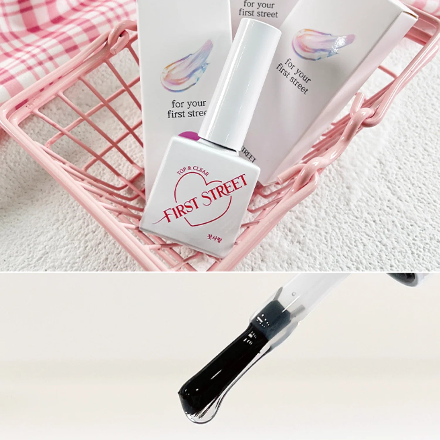 FIRST LOVE NON-WIPE TOP/CLEAR GEL