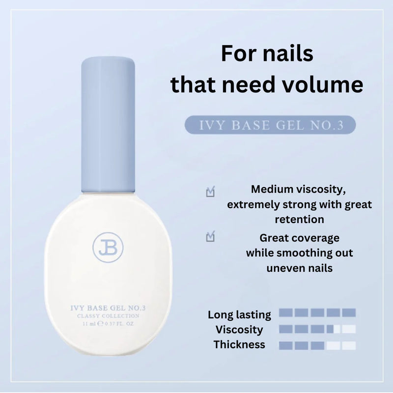 IVY CLASSY BASE GEL SERIES (3 TYPES)