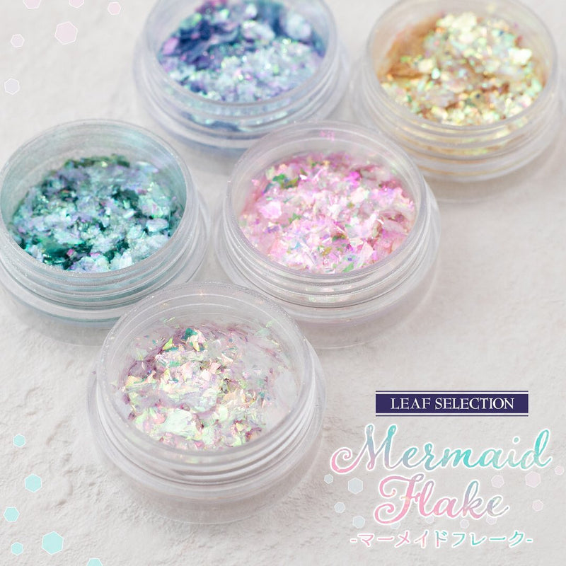 MERMAID GLITTER FLAKE SET