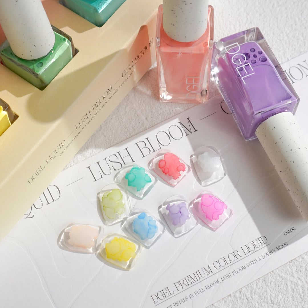 DGEL Liquid Lush Bloom Collection (9 colours + drop blur)