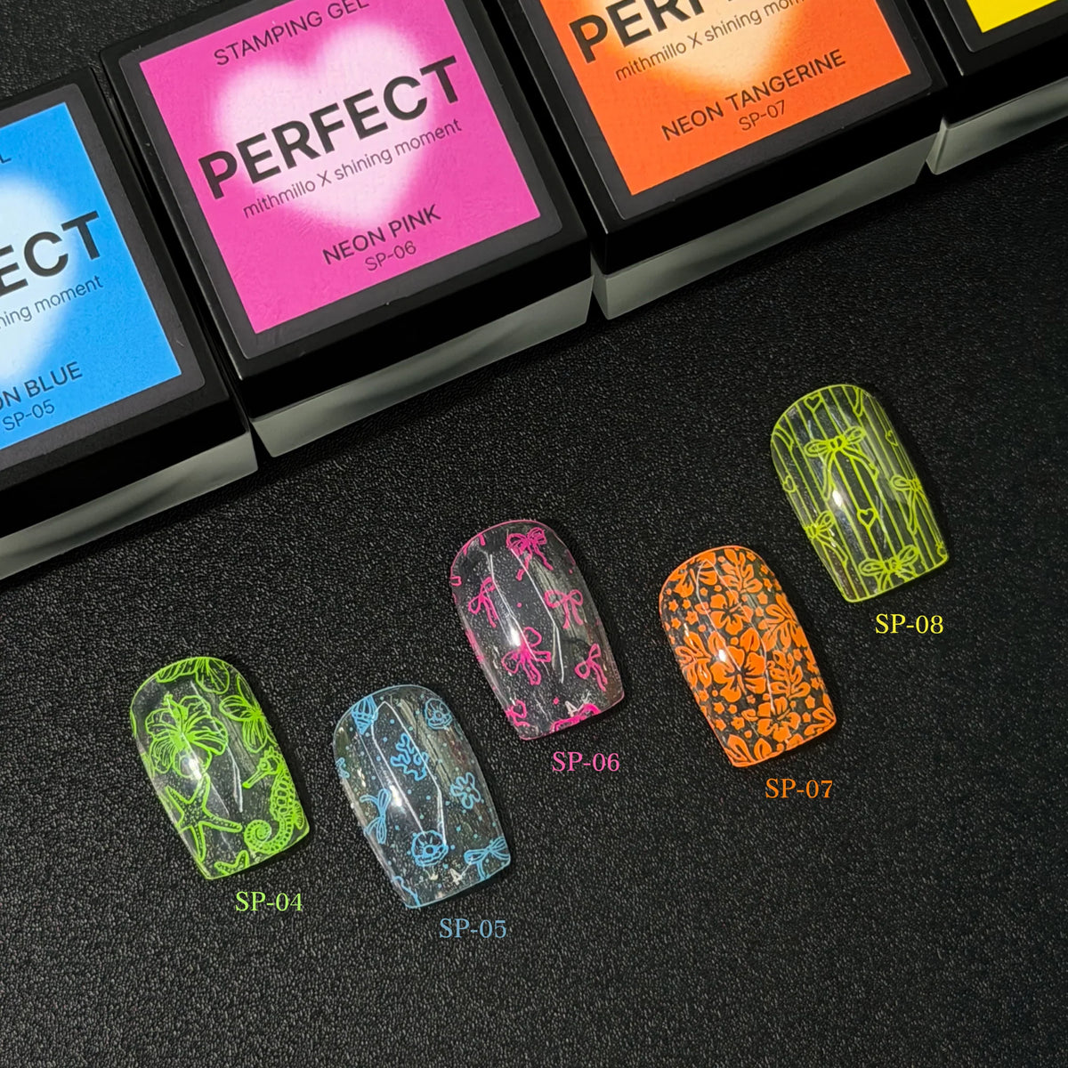 STAMPING GEL SERIES - NEON