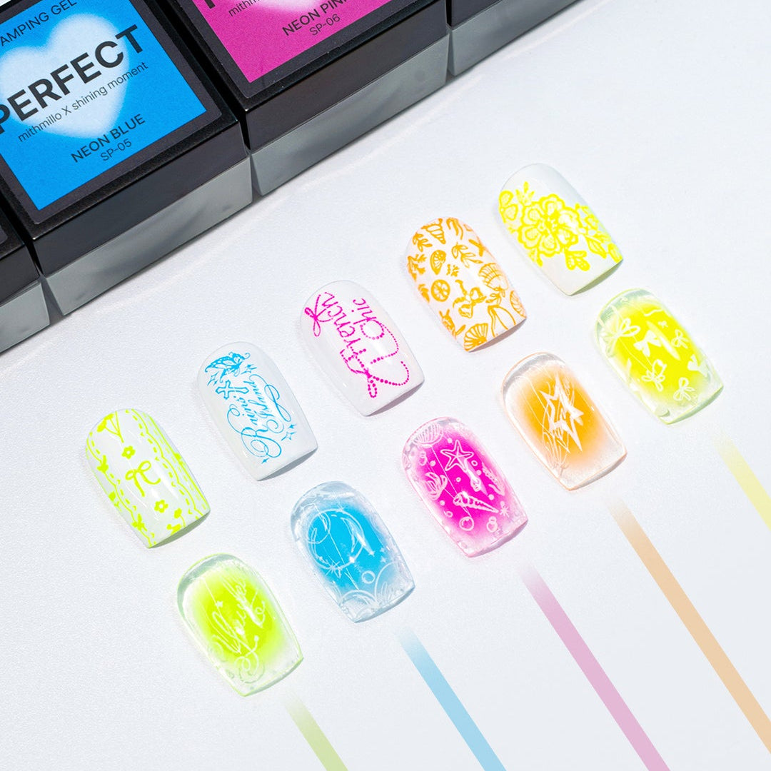 STAMPING GEL SERIES - NEON