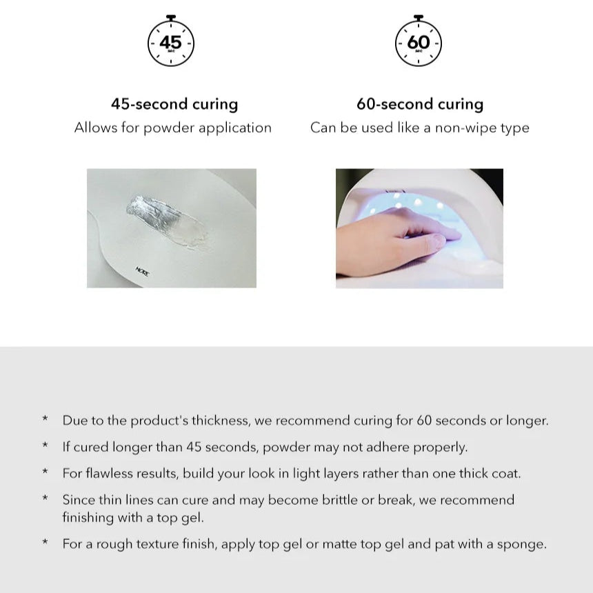 MOOD GEL COLLECTION - NON WIPE TEXTURE GEL