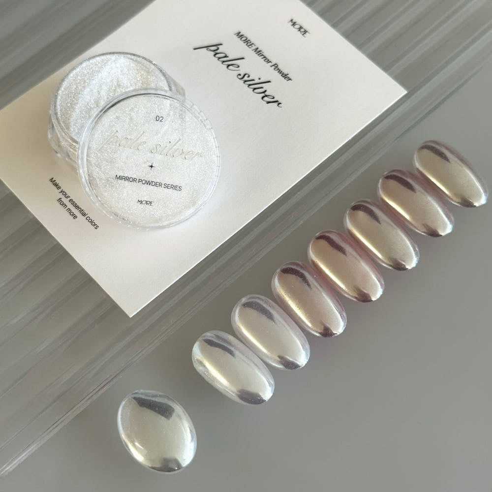 PALE SILVER CHROME POWDER