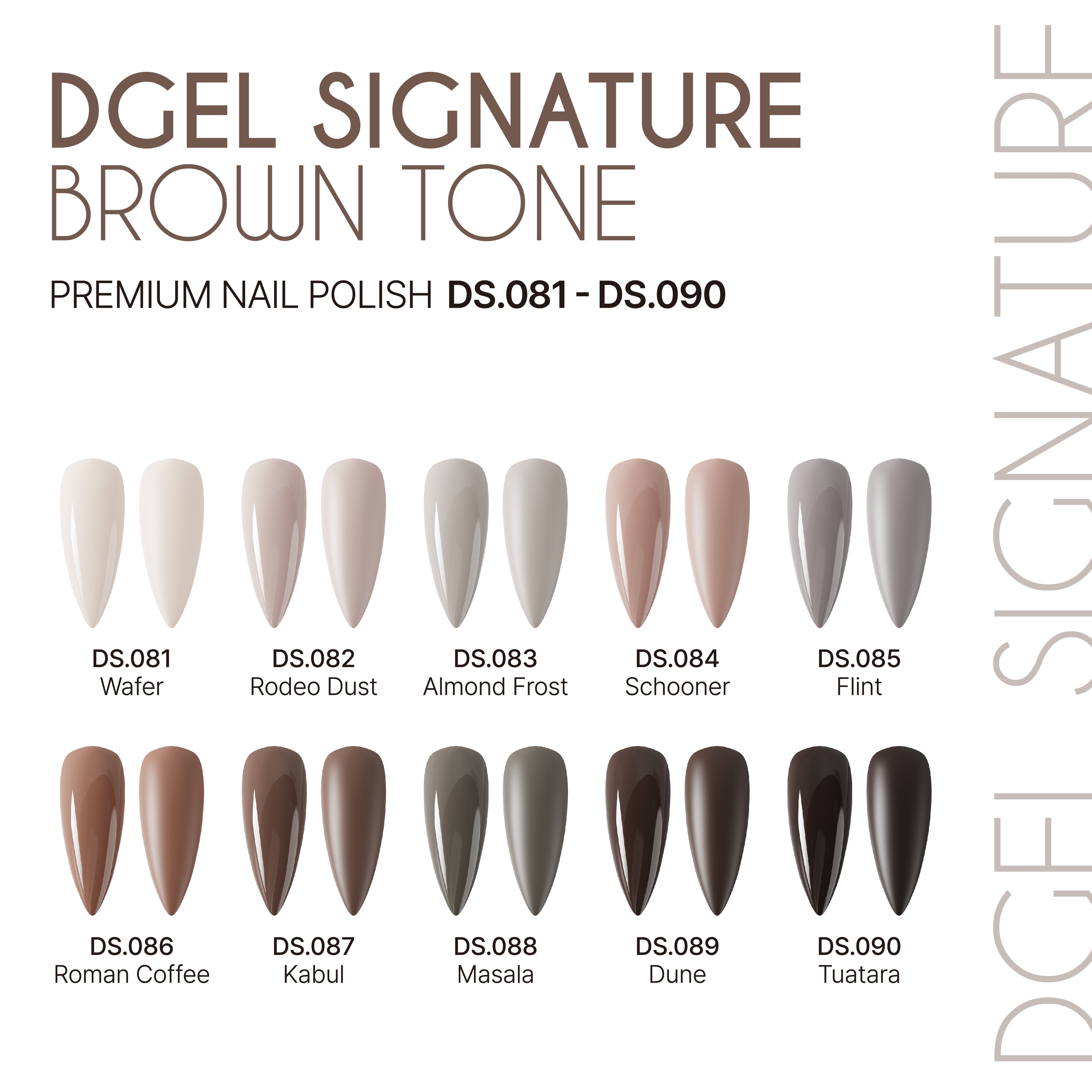 DGEL SIGNATURE 100 COLOUR FULL SET