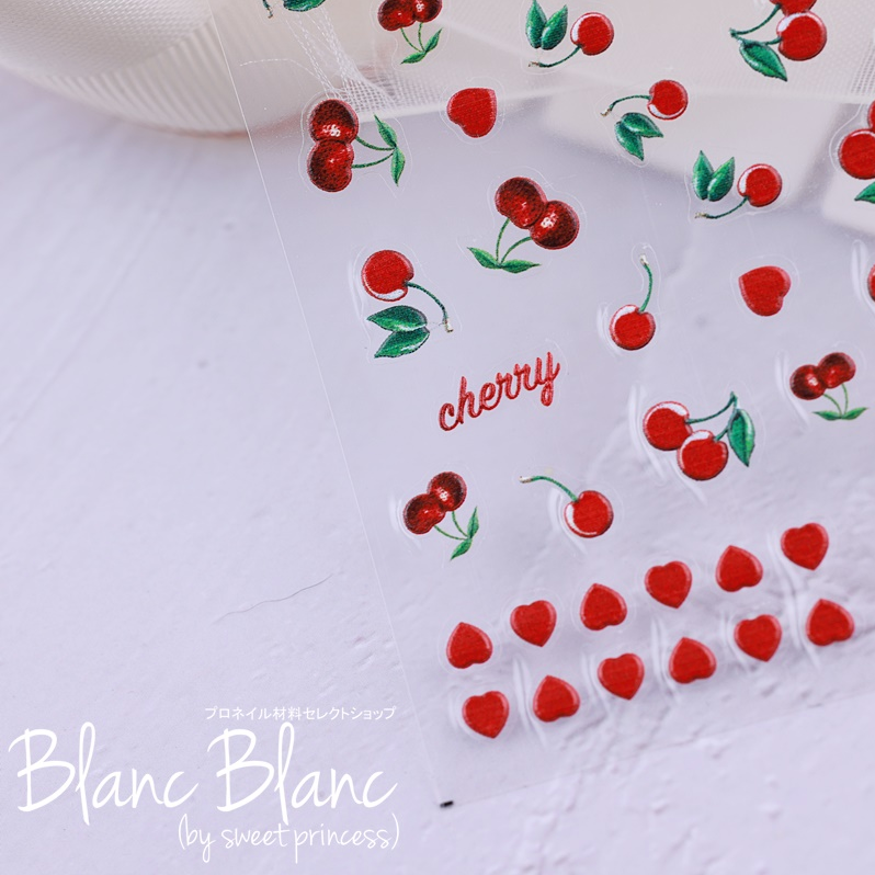 CHERRY NAIL ART STICKERS