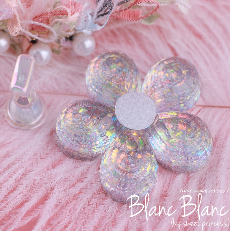 FLOWER GLITTER NAIL TIP STAND