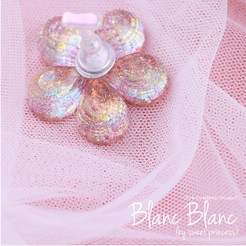 FLOWER GLITTER NAIL TIP STAND