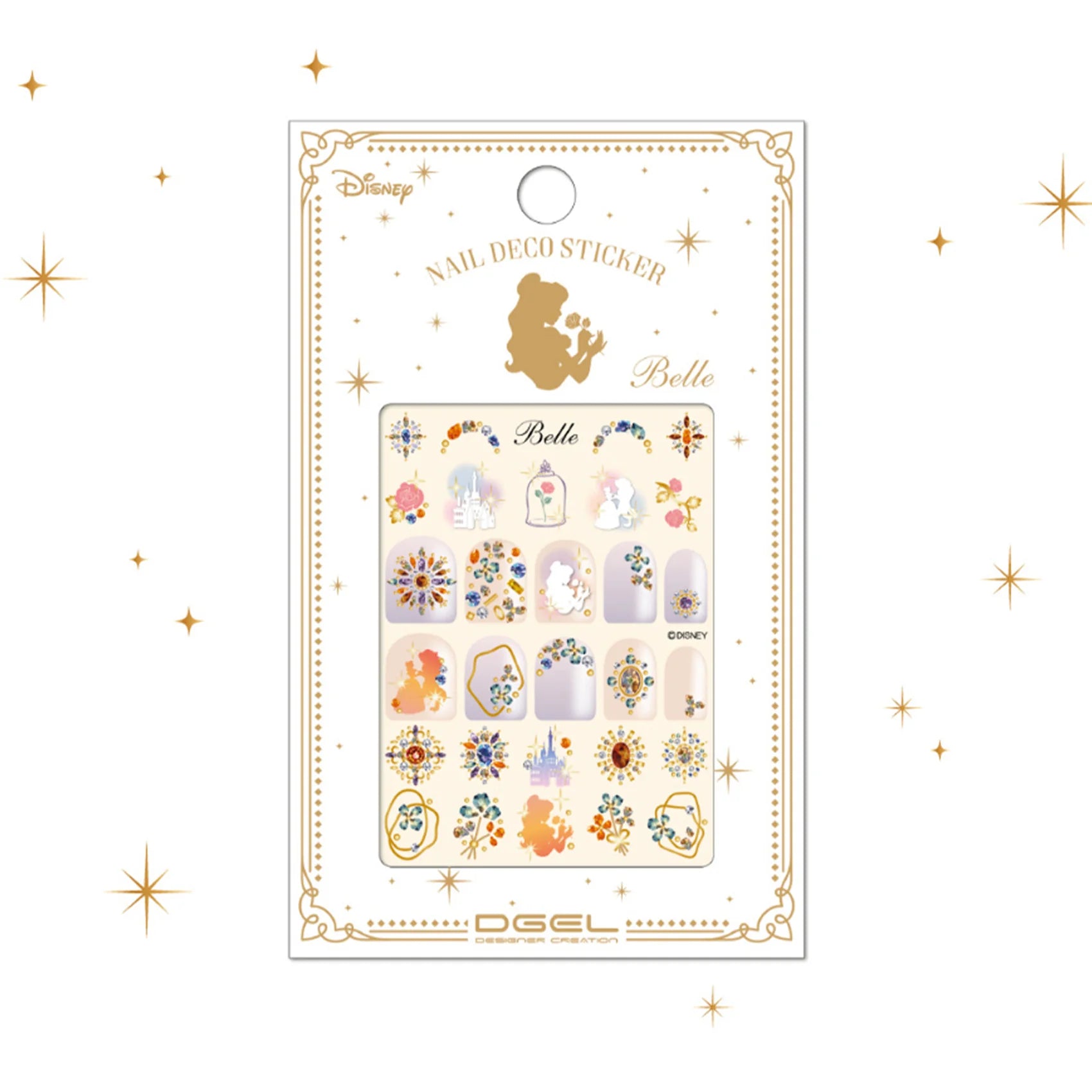 DISNEY JEWELLERY NAIL STICKERS