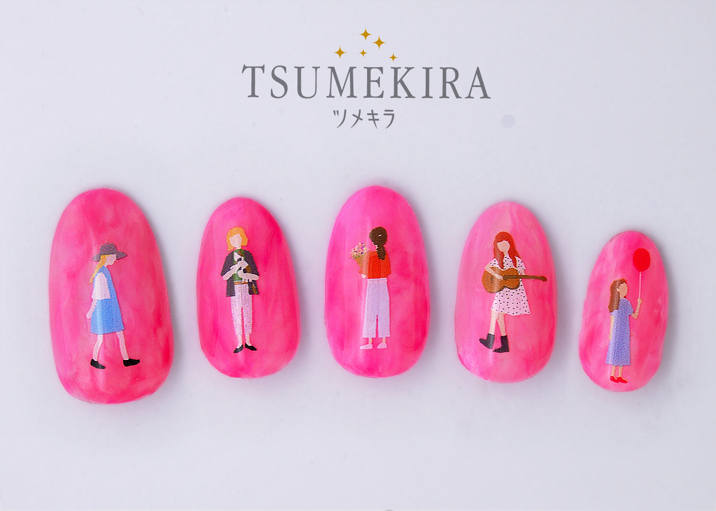 FLICKA NAIL ARTS × 4SEASONS GIRLS SPRING | NN-FLI-101