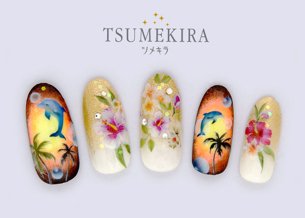 TROPICAL NAIL STICKERS | NN-PRD-403